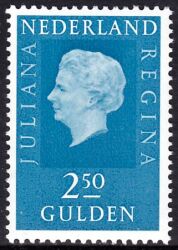 1969  Freimarke: Königin Juliana
