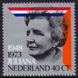 1973  25 Jahre Regentschaft von Königin Juliana
