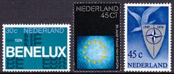 1974  25 Jahre Zollunion BENELUX - Europarat - NATO