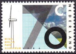 1986  Windenergie-Testanlage in Sexbierum