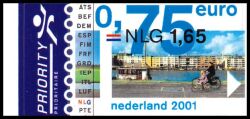 2001  Einführung der Euro-Münzen und Banknoten