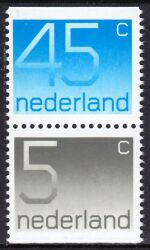 1981  Freimarken: Königin Juliana / Ziffer