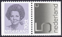 1982  Freimarken: Knigin Beatrix / Ziffer