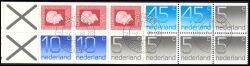 1981  Freimarken: Königin Juliana / Ziffer - Markenheftchen