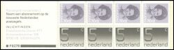 1982  Freimarken: Knigin Beatrix / Ziffer - Markenheftchen
