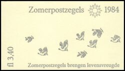 1984  Sommermarken: Wiesenvögel - Markenheftchen