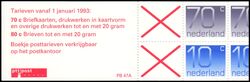 1993  Freimarken: Ziffer - Markenheftchen