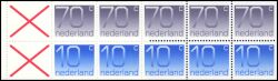 1993  Freimarken: Ziffer - Markenheftchen