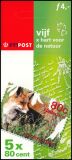 2001  Ein Herz für die Natur - Markenheftchen