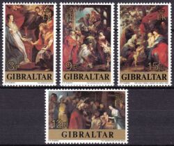 1977  Weihnachten - Gemälde von P. P. Rubens