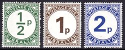 1971  Portomarken: Ziffernzeichnung