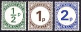 1971  Portomarken: Ziffernzeichnung