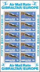 1978  Gibraltar aus dem Weltraum fotografiert