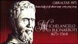 1975  Geburtstag von Michelangelo Buonarroti -...