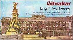 1978  25. Jahrestag der Krönung von Königin Elizabeth - Markenheftchen