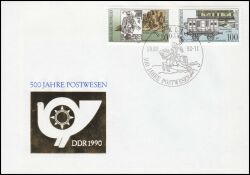 1990  500 Jahre Internationale Postverbindungen in Europa