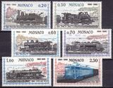 1968  100 Jahre Eisenbahnverbindung Nizza-Monaco