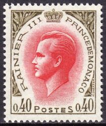 1969  Freimarke: Fürst Rainier III.