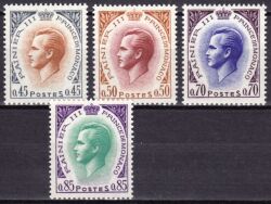 1969  Freimarken: Frst Rainier III.