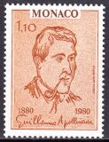 1980  Geburtstag von Guillaume Apollinaire
