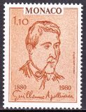 1980  Geburtstag von Guillaume Apollinaire