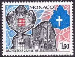1982  Erhebung Monacos zum Erzbistum