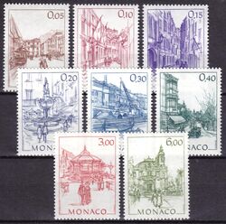 1984  Freimarken: Frühere Ansichten von Monaco