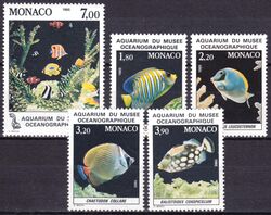 1985  Fische aus dem Auarium des Ozeanographischen Museums