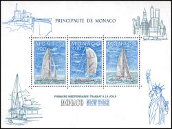 1985  Blockausgabe: Transatlantische Segelregatta