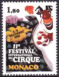 1985  11. Internationales Zirkusfestival von Monte Carlo