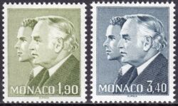 1986  Freimarken: Fürst Rainier III. und Prinz Albert