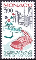 1986  Industrie und Technik in Monaco: Kunststoffindustrie