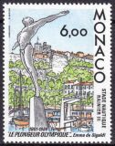 1986  Enthüllung der Statue "Olympischer...