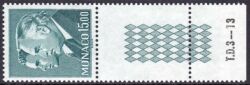 1986  Freimarke: Fürst Rainier III. und Prinz Albert