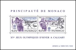 1988  Blockausgabe: Olympische Winterspiele in Calgary