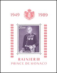 1989  40jähriges Thronjubiläum des Fürsten Rainier III.