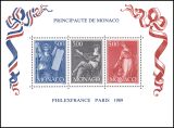 1989  Intern. Briefmarkenausstellung PHILEXFRANCE `89