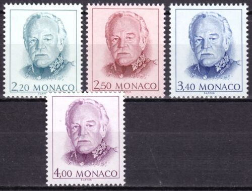 Prophila Collection Monaco Briefmarken 1911-1915 – Postfrisch MNH, Fürst Rainier III., 1989
