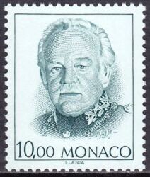 1991  Freimarke: Fürst Rainier III.