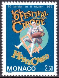 1992  16. Internationales Zirkusfestival von Monte Carlo