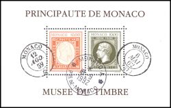 1992  Planung des Briefmarken-Museums von Monaco