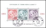 1991  Briefmarken mit dem Kopfbild des Fürsten...