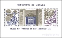 1996  Eröffnung des Briefmarken- und Münzenmuseums