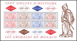 1997  700 Jahre Dynastie der Grimaldi in Monaco