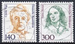 1989  Freimarken: Frauen der deutschen Geschichte