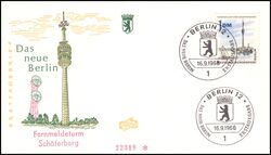 1966  Das neue Berlin 264 - Fernmeldeturm