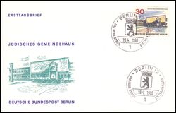 1966  Das neue Berlin 257 - Jüdisches Gemeindehaus