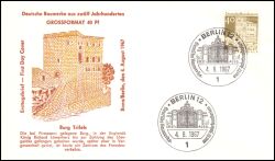 1967  Freimarken: Deutsche Bauwerke 276