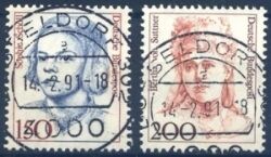 1991  Freimarken: Frauen der deutschen Geschichte