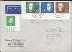 1969  20. Jahrestag der Unterzeichnung des Statuts des Europarates